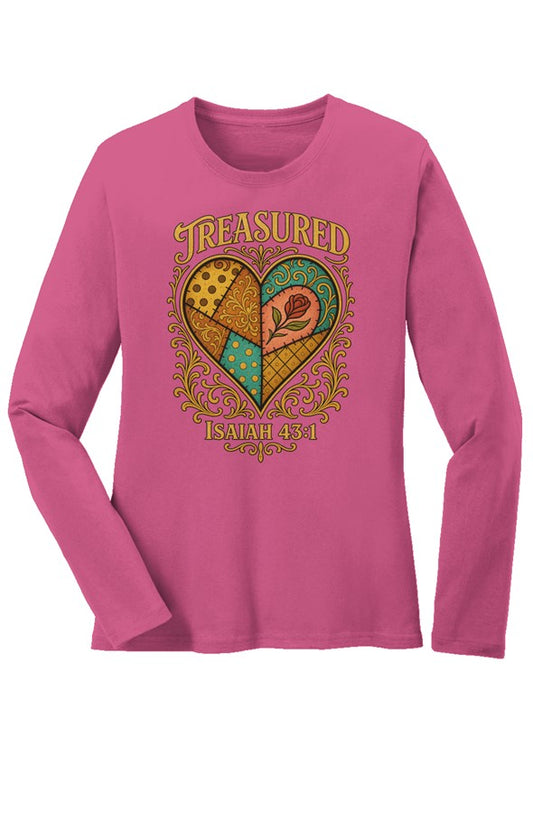 Treasured Isaiah 43 1 Long Sleeve Tee