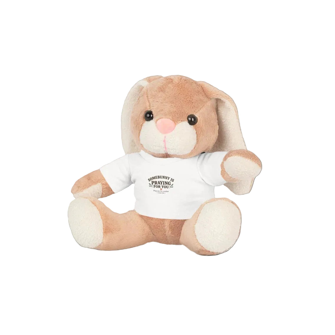 Somebunny Is Praying for You Plush Bunny – James 5:16