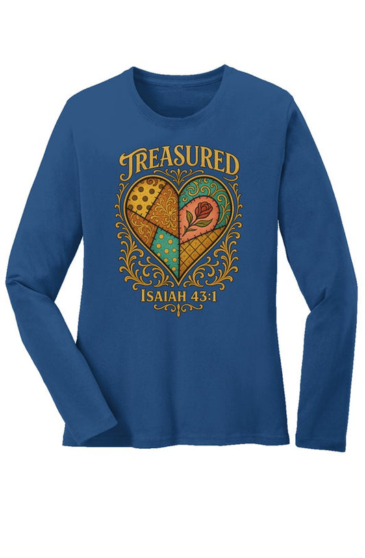 Treasured Isaiah 43 1 Long Sleeve Tee