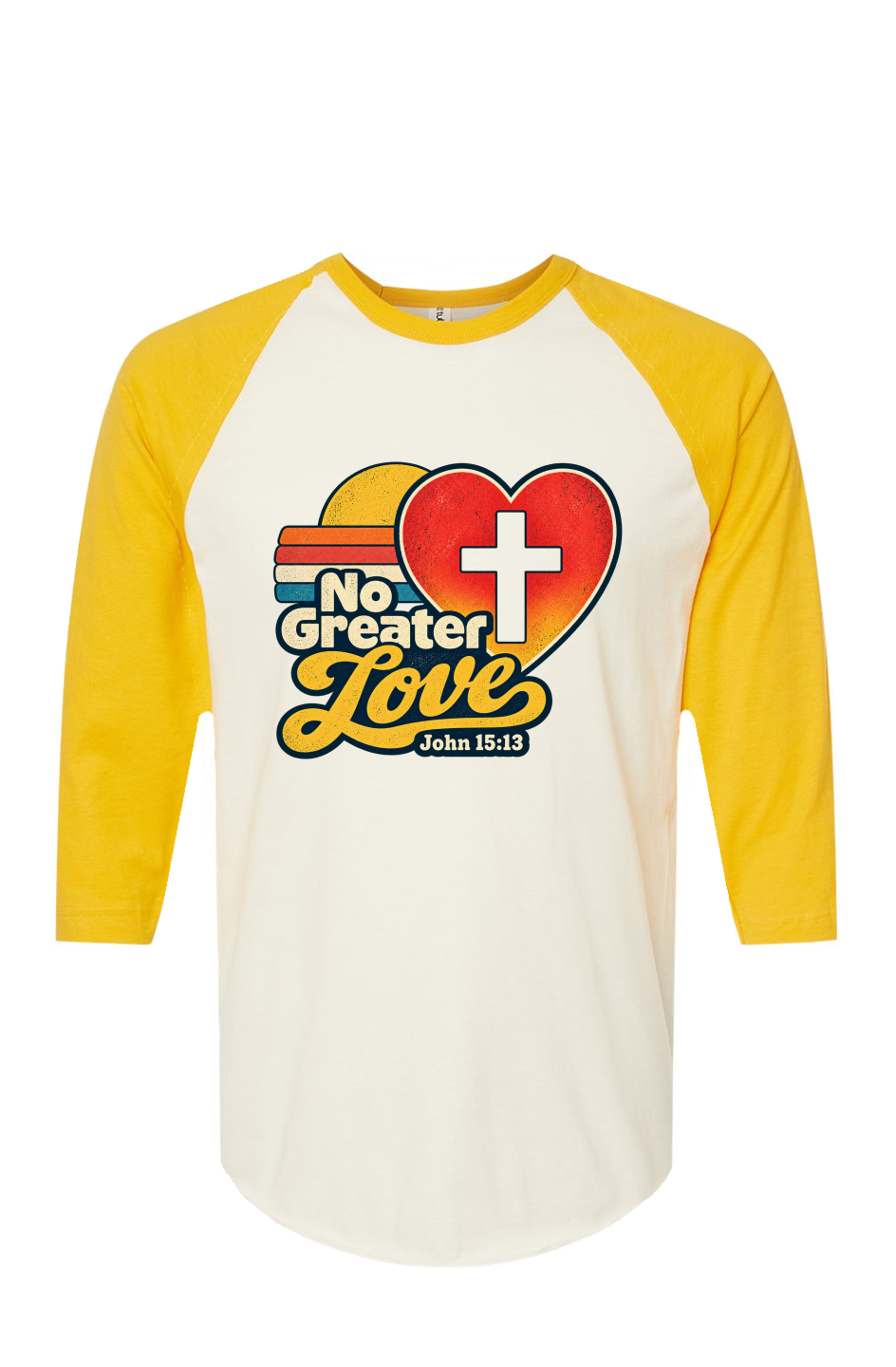 No Greater Love Raglan Tee John 15 13