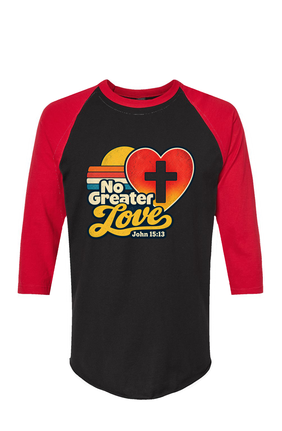 No Greater Love Raglan Tee John 15 13