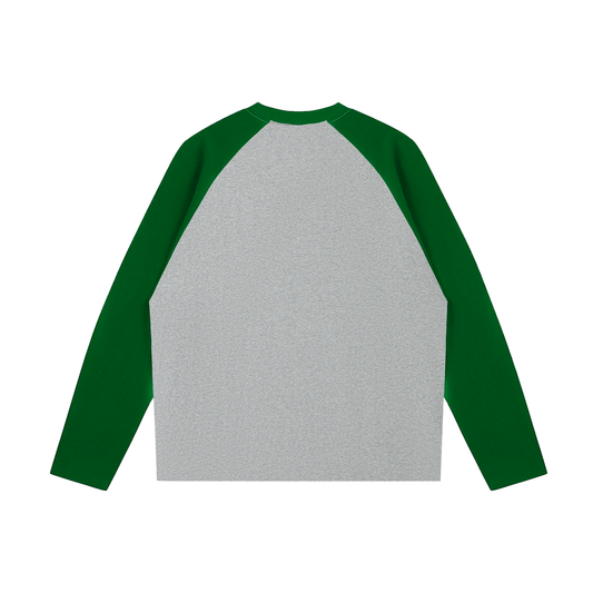 Saved by Grace Long Sleeve Raglan Tee | Ephesians 2:8