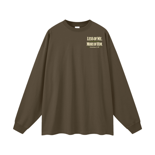 Take the Step Men’s Christian Outdoor Long Sleeve – Psalm 119:105