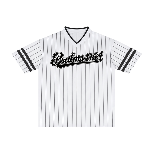 For His Glory Baseball Jersey Tee | Psalm 115:1